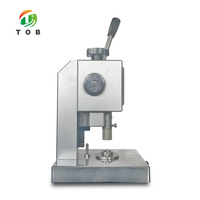Coupe-disques de précision compact TOB pour piles bouton/piles de type pièce de monnaie, pour la recherche en laboratoire