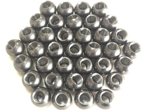 Fabricante de China de la venta al por mayor 24mm 25mm 26mm perforado bola de acero al carbono con m8 orificio roscado - Product Image 4