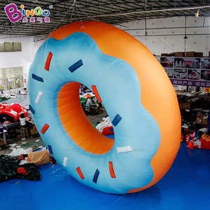 Modelo Inflable Gigante de Comida Personalizado para Publicidad de Bingo: Donut, Hamburguesa, Salchicha para Decoración o Eventos - Product Image 3