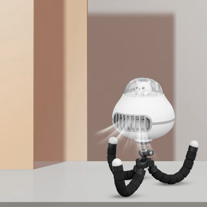 Chất Lượng Cao Có Thu Phí Fan Có Thể Sạc Lại Mini Điện USB Clip Bé Mini Xách Tay Fan Cho Xe Đẩy Em - Product Image 1