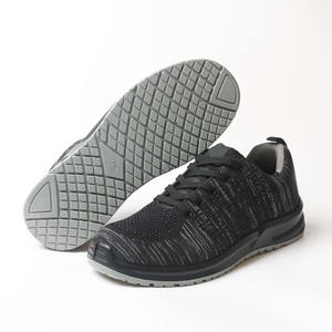 Fabricante de zapatos de seguridad personalizados de fábrica para los hombres punta de acero Anti Smashing antideslizante antiestático malla ligera al por mayor - Product Image 4