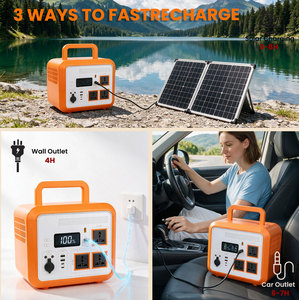 Sistema de Almacenamiento de Energía Pequeño de 600W, Batería LiFePO4, MPPT, Onda Sinusoidal Pura, Energía Solar de Respaldo Fuera de la Red para Emergencias en el Hogar, OEM, ODM - Product Image 2