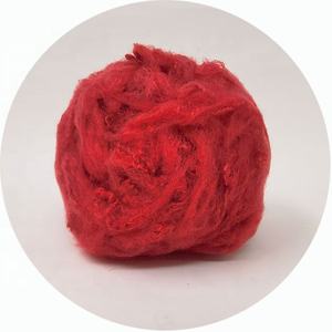 주식 마약은 회전을 위한 자주색 색깔 폴리에스테 요소 섬유 psf를 염색했습니다 - Product Image 4