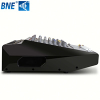 PMX808D Profesyonel 550W*2 Güçlendirilmiş Mikser Çift 7 Bantlı EQ Entegre Amplifikatörlü Mikser 8 Kanal Güçlü Ses Mikseri Amplifikatörlü