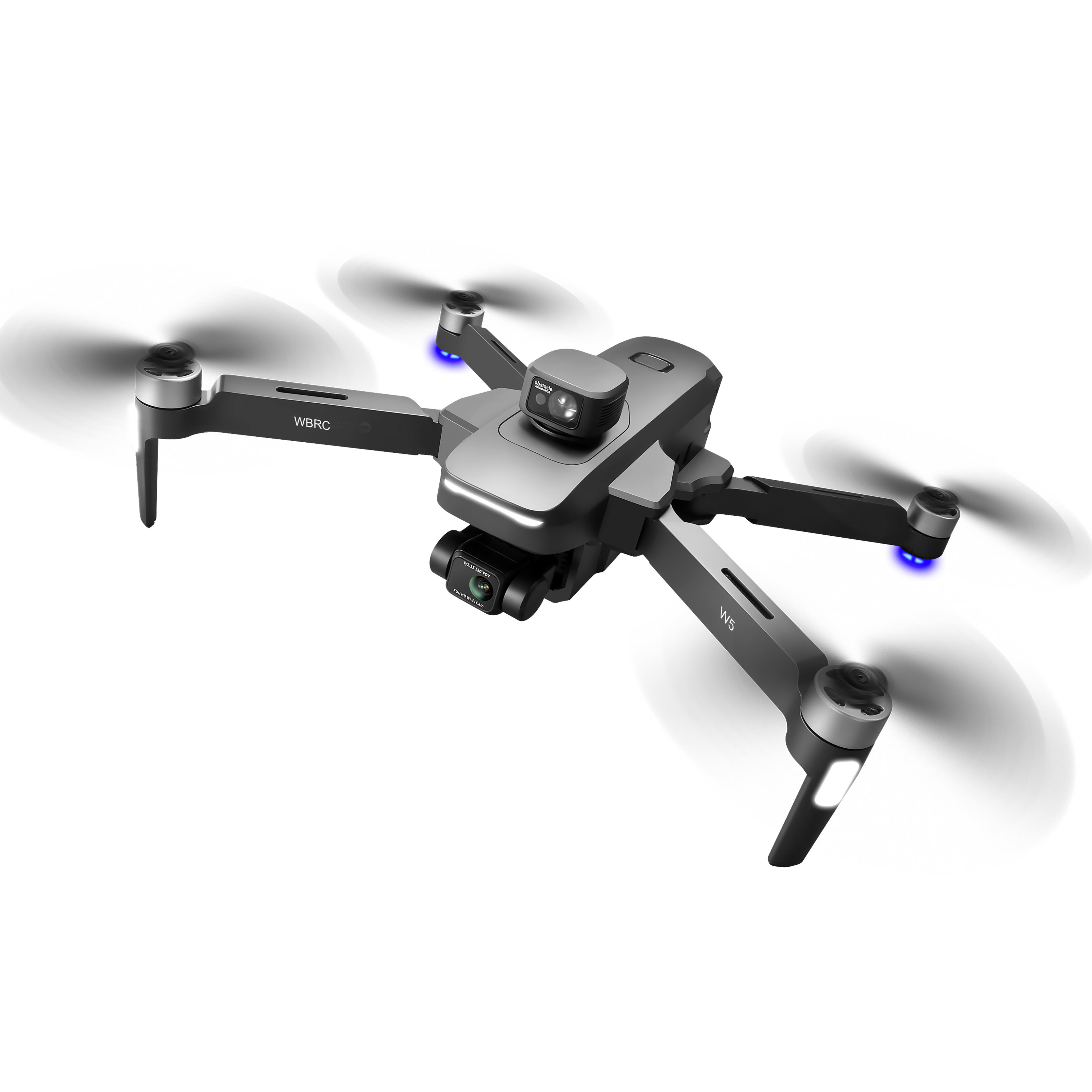XUEREN W5 RC Drone With 4K Camera Obstacle Avoidance Quadcopter Drone 3KM  Transmission Distance Professional Drone for Gifts