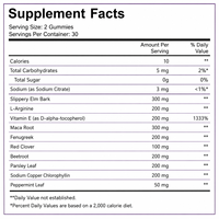 Gummies aux Phéromones OEM Maca Fenugrec L-Arginine Vitamine E pour la Confiance et l'Humeur, à Base de Plantes, Marque Privée, Complément Alimentaire, 60 Gummies