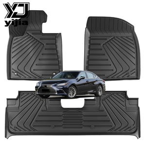 Alfombrillas de Coche de TPE de Inyección Completa de 3.5mm de Grosor, Punzonadas con Aguja, <span class=keywords><strong>para</strong></span> ES300h ES200 RX300 RX350 NX260 UXC, <span class=keywords><strong>para</strong></span> los Modelos 2022-2024, 1 Año de Garantía - Product Image 1