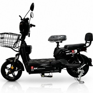 Scooter Eléctrico Urbano de 350W 48V Directo de Fábrica con Cesta, Asiento Trasero, Batería de Plomo-Ácido, 55-65km de Autonomía, <span class=keywords><strong>para</strong></span> <span class=keywords><strong>Adultos</strong></span> y Mujeres - Product Image 4