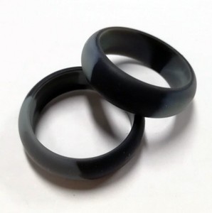 주문 실리콘 결혼 반지 남자를 위한 주문 실리콘 반지 - Product Image 5