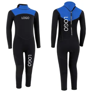 2mm Neoprene Wetsuit Quente One-piece Wetsuit Sunscreen Swimsuit Crianças Terno De Mergulho