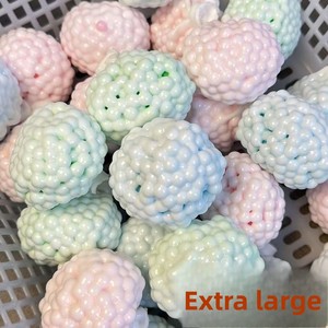 Milk Skin Glutinous Rice Cake <b>Squeeze</b> Toy Handmade <b>Ball</b> Ice Skin Chatter <b>Ball</b> Handcraft DIY Stress Relief Youth Gift Rubber - Product Image 2