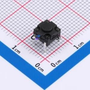 UK-B02123-G4.5-250 Tactile Switch DIP-4P,6.2x6.2mm Switch 2.5N 6.15mm 6.15mm 4.5mm - Product Image 1