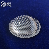 Lentille LED asphérique à haute efficacité pour projecteur et downlight LED COB
