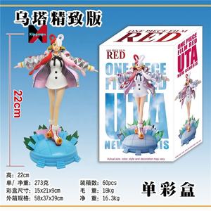 One Pieced Uta <span class=keywords><strong>Film</strong></span> <span class=keywords><strong>Red</strong></span> BNA estatua GK figura música tema escritorio decoración <span class=keywords><strong>Anime</strong></span> coleccionable - Product Image 4