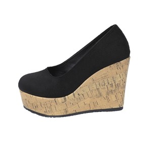 Flats Platform Shoes Bottom Wedge Fashion Thick Sole Flats Autumn Suede Large Size Slip-on Women's Shoes - Product Image 5