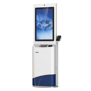 Windows 8GB 16GB selbst bedienendes Kiosk-Zahlungs terminal für Kunden 32 " / 42" Dual-LED/LCD-Adverti mit USV