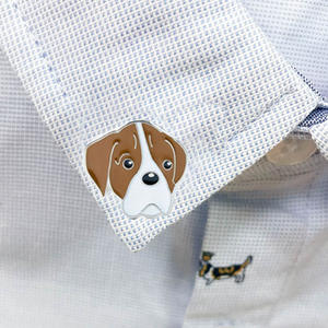 יוניסקס במפעל חם מכירה סגסוגת אבץ חיית מחמד כלב כובע סיכת תג חרוט קישוטים בעלי חיים לחגים מתנה unisex - Product Image 6