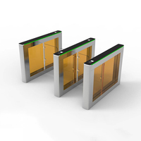 Porte anti-panique de barrière d'oscillation de sécurité de Rfid