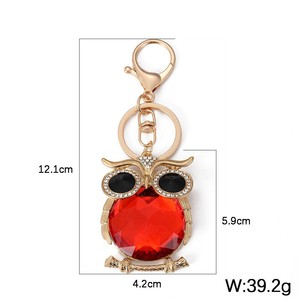 Vente en gros <span class=keywords><strong>de</strong></span> porte-clés, pendentifs et accessoires <span class=keywords><strong>de</strong></span> sac <span class=keywords><strong>de</strong></span> style coréen, en forme <span class=keywords><strong>de</strong></span> hibou, en pierre œil-<span class=keywords><strong>de</strong></span>-chat et cristal, rétro et tendance, pour clés <span class=keywords><strong>de</strong></span> voiture - Product Image 5