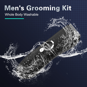 Meilleure tondeuse de toilettage professionnelle sans fil pour hommes, étanche IPX7, lames en céramique en acier inoxydable, autonomie de 50 minutes, <span class=keywords><strong>disque</strong></span> rotatif - Product Image 2