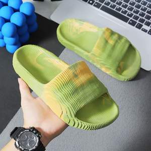 Zapatillas de verano para hombre EVA ocio parejas antideslizante playa interior baño <span class=keywords><strong>pisos</strong></span> al aire libre toboganes Graffiti suela gruesa - Product Image 6