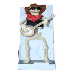 Offre Spéciale Cheep réaliste animé en plastique jouant de la guitare Pirates <span class=keywords><strong>Halloween</strong></span> accessoires animés - Product Image 3