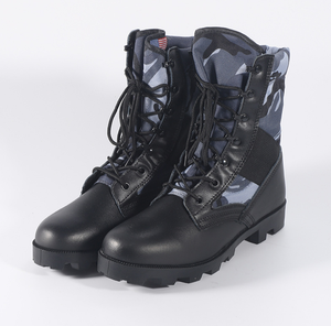Botas de Camuflaje Nocturno HPB917, Color Azul Marino Gris Camuflaje - Product Image 1