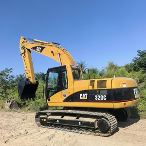 รถขุดมือสอง CAT 320C รถขุดตีนตะขาบ 20 ตัน พร้อมเครื่องจักรงานดิน รถขุดมือสอง Cat320c 320D 325D 330D Retroexcavadora - Product Image 1