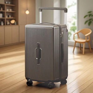 Valise trolley rigide en néoprène de luxe avec roulettes pivotantes, sac de voyage léger pour les voyages d'affaires - Product Image 2
