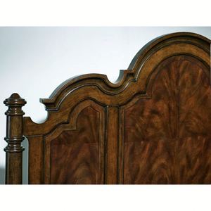 Cama de Madera Maciza Estilo Americano Vintage, Muebles de Madera Maciza de Alta Gama Estilo Mediados de Siglo - Product Image 2