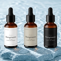 Étiquette autocollante en vinyle imperméable personnalisée en gros pour flacon compte-gouttes d'huile essentielle 1oz 2oz 4oz pour produits de beauté
