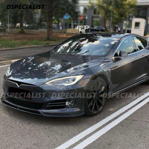 Vente chaude Spoiler de pare-chocs avant en fibre de carbone pour <span class=keywords><strong>Tesla</strong></span> Model <span class=keywords><strong>S</strong></span> P85D <span class=keywords><strong>90D</strong></span> P100D 2016-2018 - Product Image 2