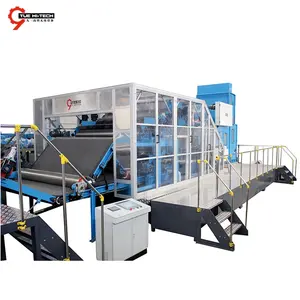 NONWOVEN CARPET LINE- HIGH SPEED HIGH CAPACITY EXHIBITION CARPET PRODUCTION LINE, POLYESTER FIBER NEEDLE PUNCHING LINE