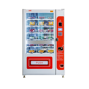 XY-SLE-10C thực phẩm tươi sống Máy bán hàng tự động với hệ thống nâng hạ cho phép hàng hóa nhận trơn tru - Product Image 1