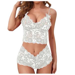 Pakaian Wanita Seksi Terbaru 2024, Lingerie Seksi Set 2 Potong - Product Image 4