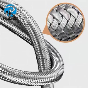 Cao-temp kháng linh hoạt thép không gỉ bện ống kim loại cho vòi nước/vệ sinh vòi hoa sen - Product Image 1