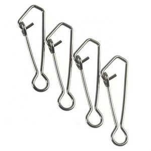 Paslanmaz çelik çengel çırpıda hızlı kilit klipleri balıkçılık fırdöndüler & Snaps Pin konektörü - Product Image 5