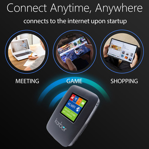 Router WiFi Karbor MF820Z 4G LTE Cat6 dengan Slot Kartu SIM, Mendukung Baterai 3000mAh, Router WiFi 4G Nirkabel - Product Image 3