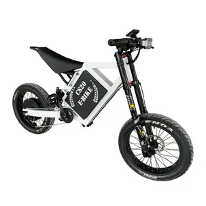 Cs20 Stealth Bommenwerper Elektrische Fiets 3000W 5000W 8000W 12000W 15000W 20000W 72V E Road Kloon E-Bike Full-Suspensie Dirt Ebike