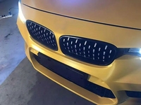 Grille avant F30 pour BMW série 3 F30/F35 modifiée Mantian Star half silver full silver All black
