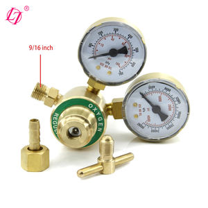 Régulateur d'oxygène jauges de gaz de soudage entrée CGA 540 compatible avec le kit de torche de coupe <span class=keywords><strong>Vict</strong></span> - Product Image 2