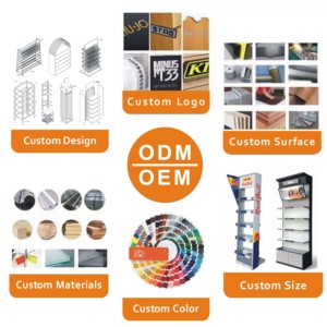 Góndolas Blancas Personalizadas de Una Sola Cara para Tiendas, Estanterías para Supermercados - Product Image 5