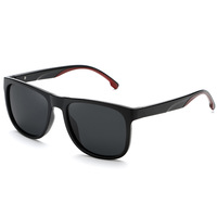 Haute qualité vente chaude aluminium magnésium lunettes polarisées Vision nocturne conduite hommes lunettes de soleil jaunes