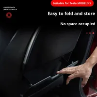 Pour l'accessoire de protection pliable arrière pour le tableau de bord de la Tesla Model 3/Y, petite table utilisée dans l'intérieur des voitures.