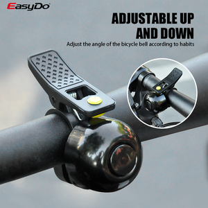 <span class=keywords><strong>Sonnette</strong></span> de guidon de <span class=keywords><strong>vélo</strong></span> de route EasyDo, légère, en alliage d'aluminium, antirouille, klaxon de <span class=keywords><strong>vélo</strong></span> - Product Image 6