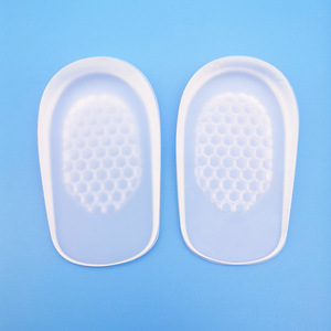 Coussinets de talon invisibles en <span class=keywords><strong>silicone</strong></span> pour augmenter la taille, transparents, en nid d'abeille, élastiques et souples - Product Image 5