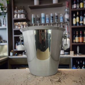 Garanzia di qualità nuovo arrivo del <span class=keywords><strong>secchiello</strong></span> per ghiaccio in acciaio inossidabile 4L a cono pratico di buona qualità - Product Image 6