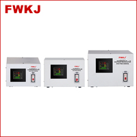 Écran LCD OEM 2kva 3kva 5kva avr 220v ac tension d'entrée automatique 80V-260V régulateurs/stabilisateurs de tension