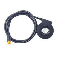 15A prise étanche contrôleur à ondes carrées écran LCD capteur PAS levier de frein d'accélérateur 36V 48V 250W kit de Conversion de vélo électrique