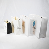 HONPAK Sac fourre-tout de luxe Sacs cadeaux en papier écologiques pour vêtements Yoga Shorts & Club Robes Emballage